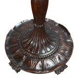A Pair of Anglo-Indian Hardwood Candlesticks