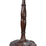 A Pair of Anglo-Indian Hardwood Candlesticks