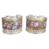 A Near Pair of Coalport Bough Pots