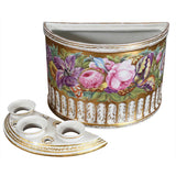 A Near Pair of Coalport Bough Pots