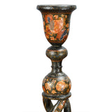 Near Pair of Kashmiri Candlesticks