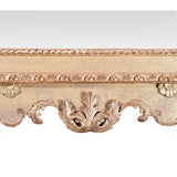 Pair of Giltwood Mirrors with Swan Neck Pediments