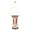 A Pair of Imari Style Beaker-Shaped Vases