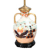 Pair of English Lamps in the Imari Style