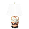 Pair of English Lamps in the Imari Style
