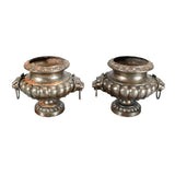 Pair of Iron Planters by Faure Revin