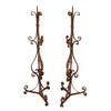 Pair of Iron Torcheres