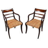 Pair of Regency Armchairs in the Manner of James Woodhouse
