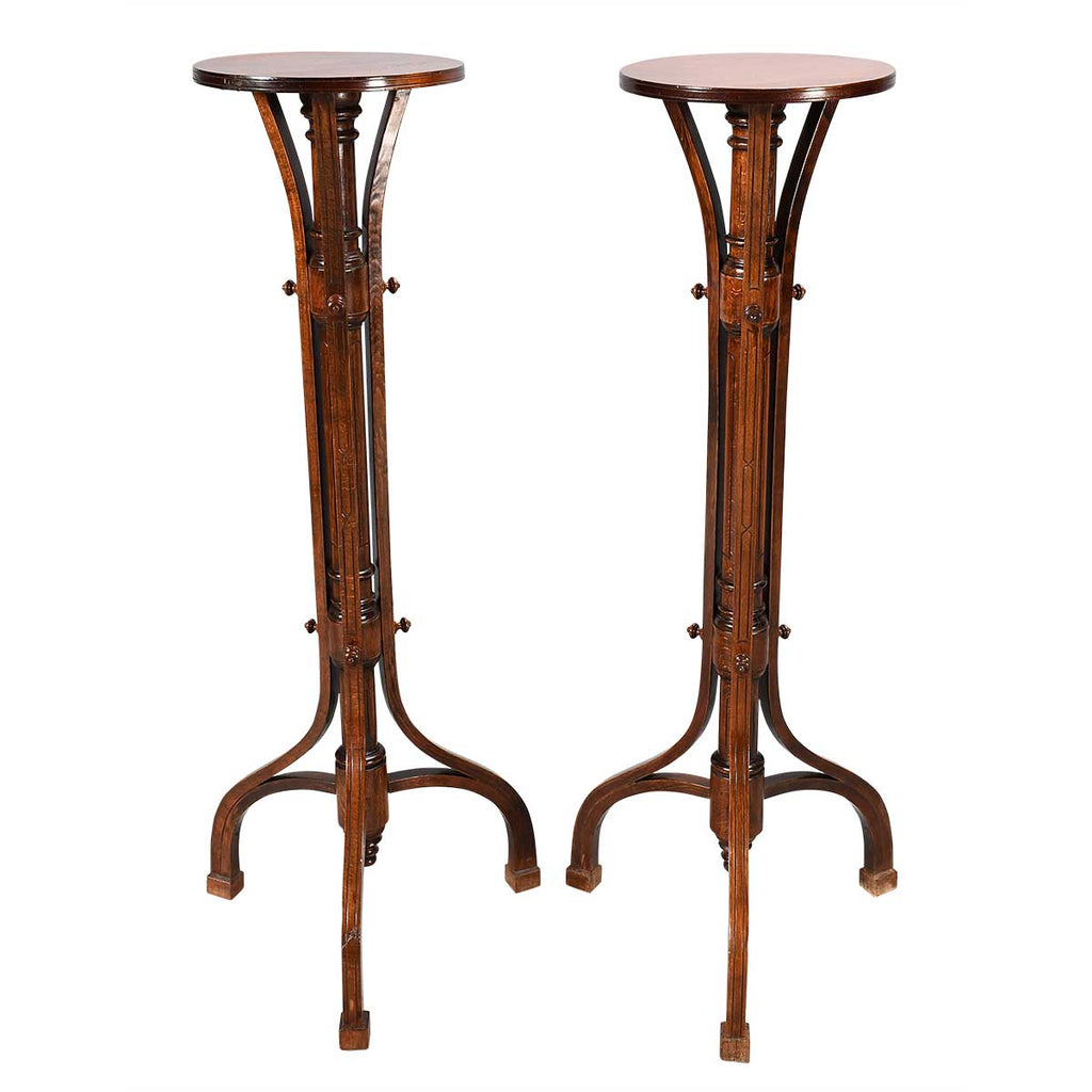 Pair of Aesthetic Movement Torcheres