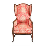 Reclining French Wing Chair