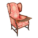 Reclining French Wing Chair