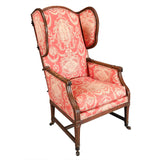 Reclining French Wing Chair