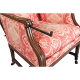 Reclining French Wing Chair