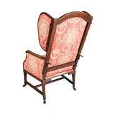 Reclining French Wing Chair