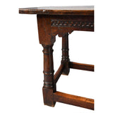 A Jacobean Period Oak Refectory Table