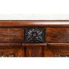 Rosewood Cabinet with Marble Top