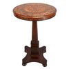 Round Parquetry Tilt-top Table