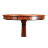 Round Parquetry Tilt-top Table