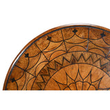 Round Parquetry Tilt-top Table