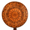 Round Parquetry Tilt-top Table