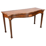 A Sheraton Period Mahogany Serving Table