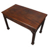 A Chippendale Period Serving Table with Blind Fretwork