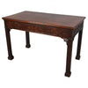A Chippendale Period Serving Table with Blind Fretwork
