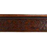 A Chippendale Period Serving Table with Blind Fretwork