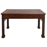 A Chippendale Period Serving Table with Blind Fretwork