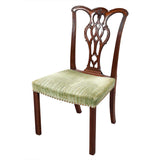 Twelve Chippendale Style Dining Chairs