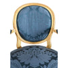 Six George III Period Giltwood Armchairs