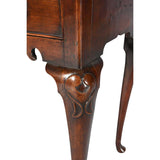 Two-Drawer Fruitwood Side Table