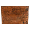 Oak Side Table on Unusual Hipped Legs