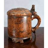 Large Birchwood Tankard