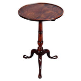 George II Period Mahogany Candlestand with Dished Top - 19.5" diameter