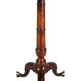 George II Period Mahogany Candlestand with Dished Top - 19.5" diameter