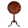 George II Period Mahogany Candlestand with Dished Top - 19.5" diameter