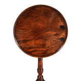 George II Period Mahogany Candlestand with Dished Top - 19.5" diameter