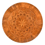 Parquetry Tripod Table