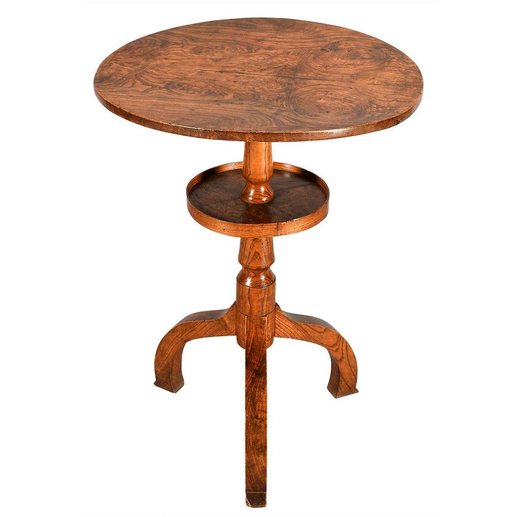 An Unusual 19th Century Ash Tripod Table