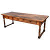 A Large Walnut Center (or Kitchen) Table