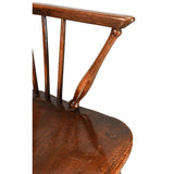 18th Century Comb-Back Windsor Chair on Turned Legs
