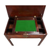 A Small Mahogany Writing/Dressing Table with Checkered Inlay