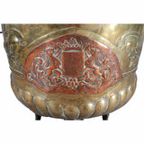 A Very Large Brass and Copper Jardiniere