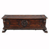 Walnut Cassone with Carved Armorial