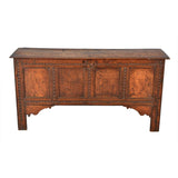 Coffer with Carving Surrounding the Panels