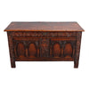 A Charles II Period Coffer with Twin Arch Panels