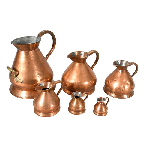 Assembled Set of Six 'Haystack" Measures