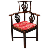 High-Back Provincial Corner Chair