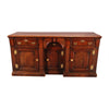 Oak Dresser with Recessed Center